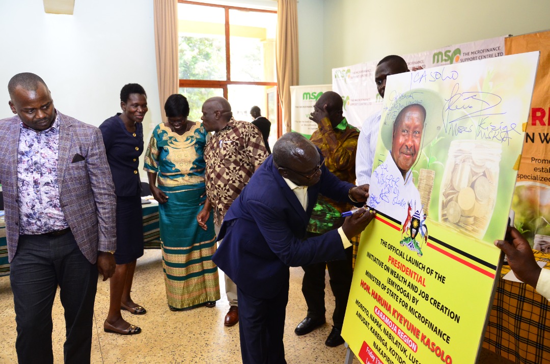 Emyooga Launch in Karamoja Region